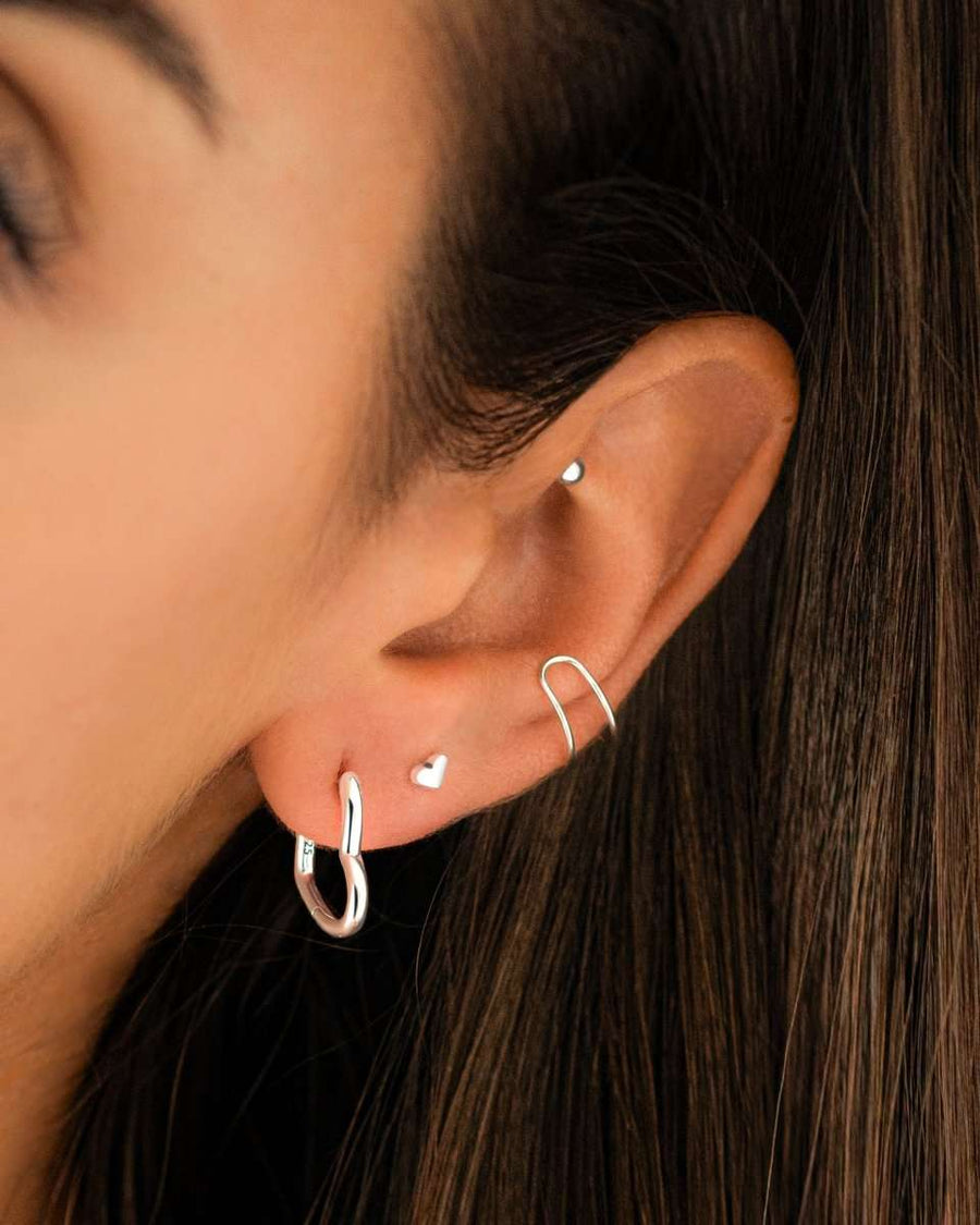 Ear Cuff - U Earrings - SophiaJewels · worn