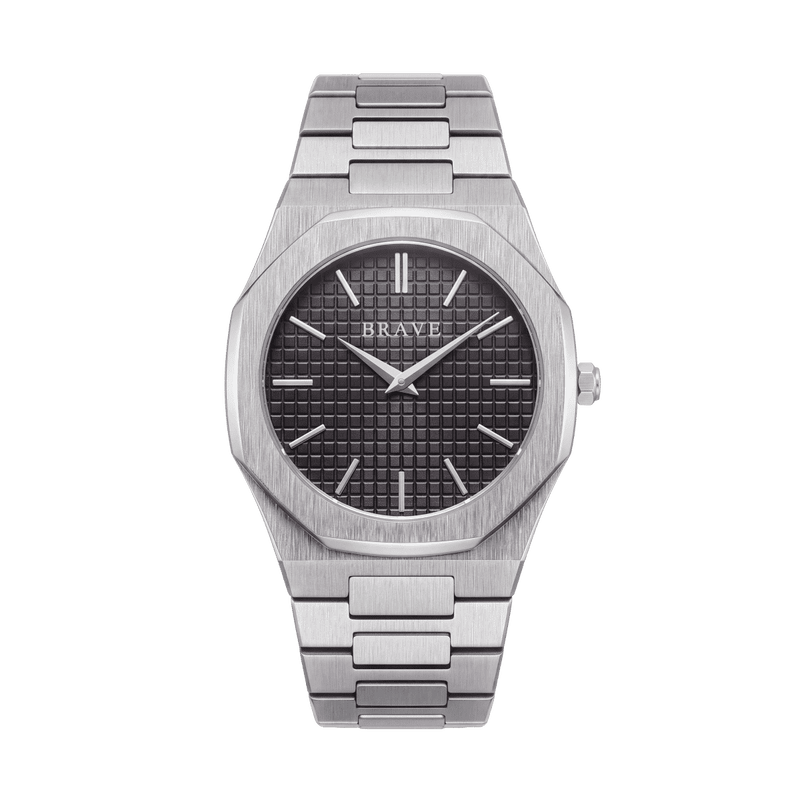 Empire ~ Silver-Black Watch BRAVE