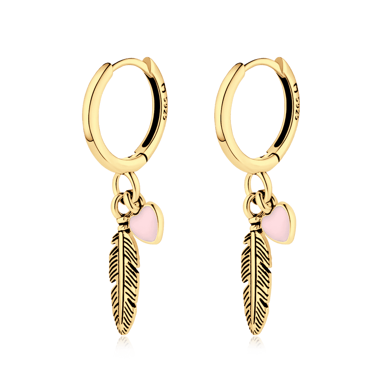 Feathers of Love Earrings