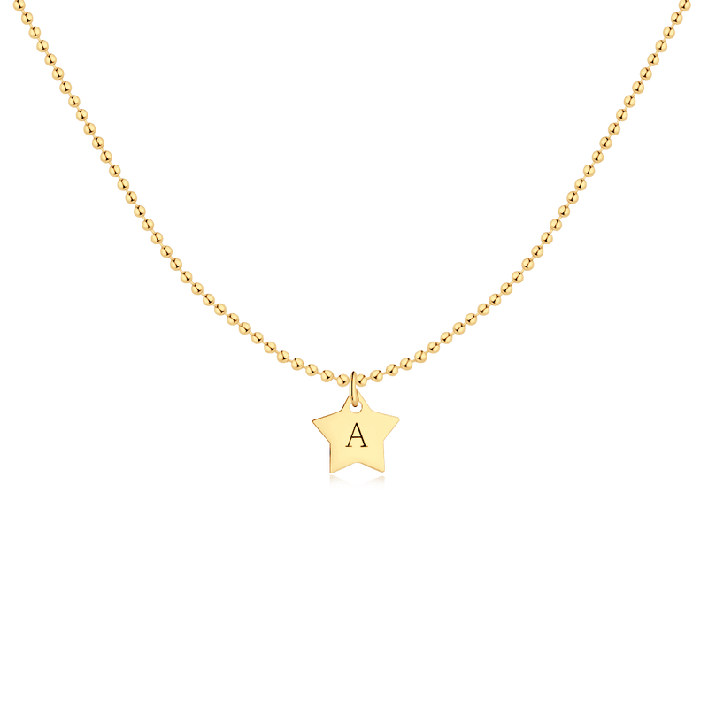 Five Star Necklace  - Personalised