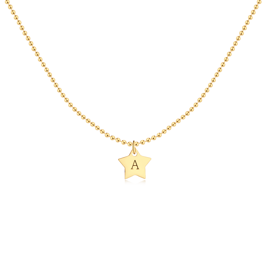 Five Star Necklace  - Personalised - SophiaJewels