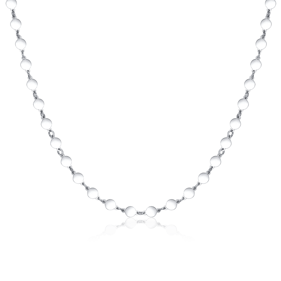 Flat Circles Necklace - SophiaJewels