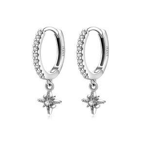 Galaxy Hoop Earrings