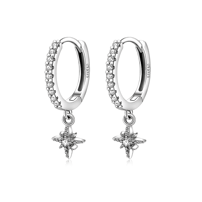Galaxy Hoop Earrings