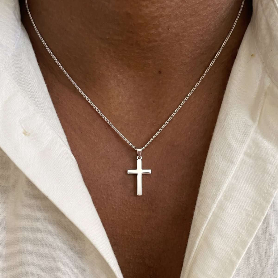 Gospel BRAVE Men's Necklace - SophiaJewels · worn