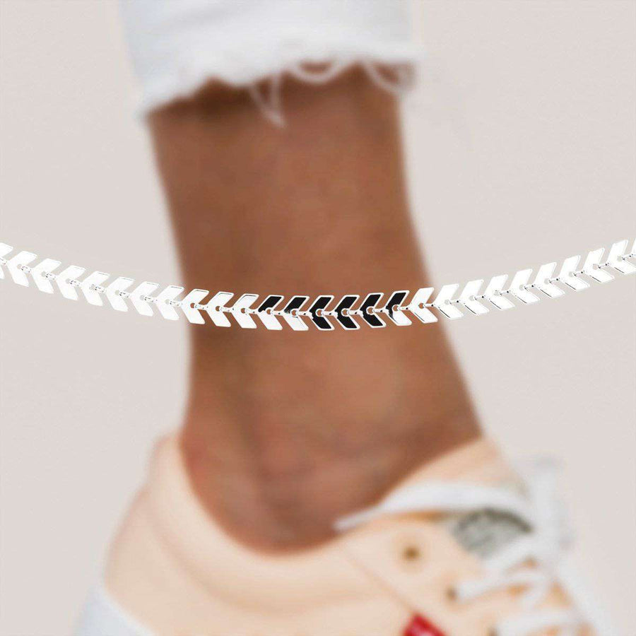 Greece Anklet - SophiaJewels · worn