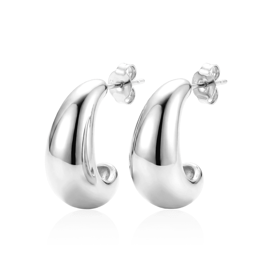 Half Ring Arched Earrings - SophiaJewels