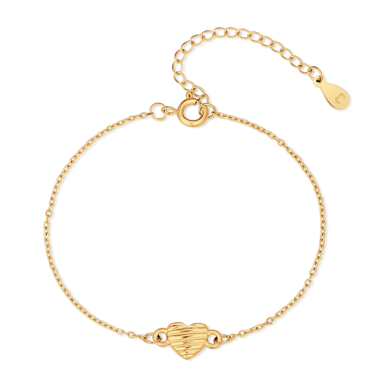 Heart Relief Bracelet