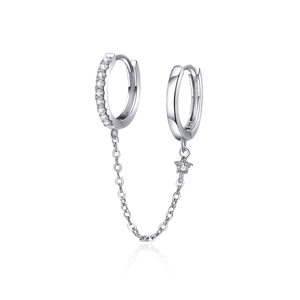 Hoop Chain Earrings