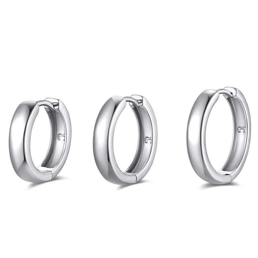 Hoops Triad Earrings - SophiaJewels