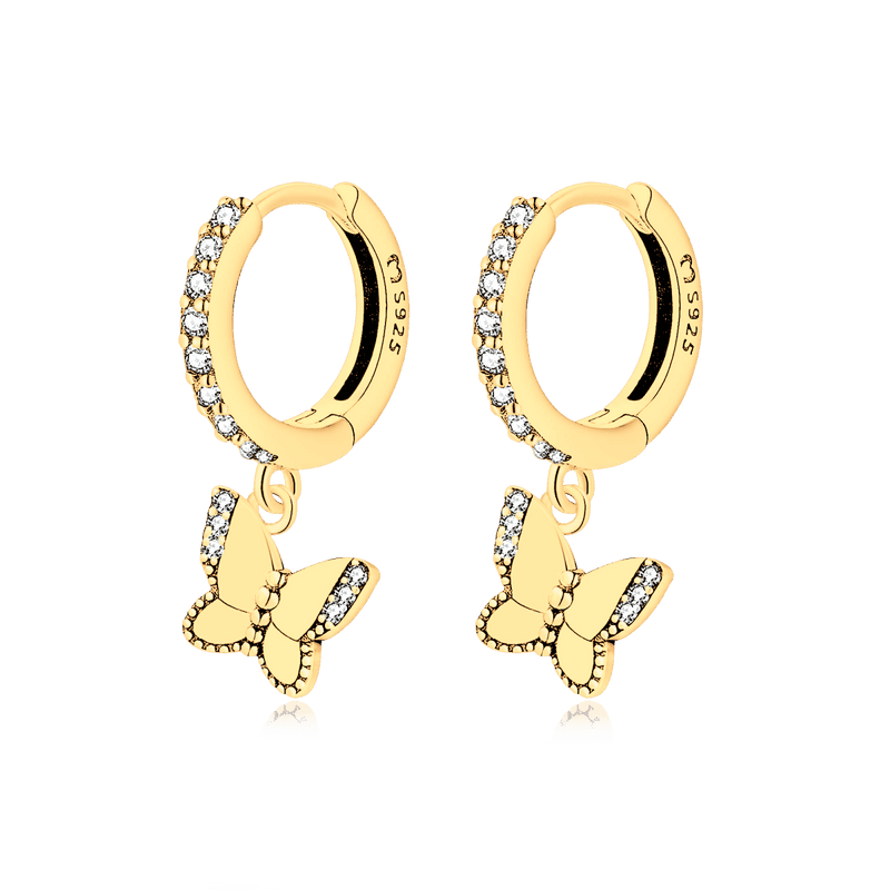 Illuminated Butterfly Earrings