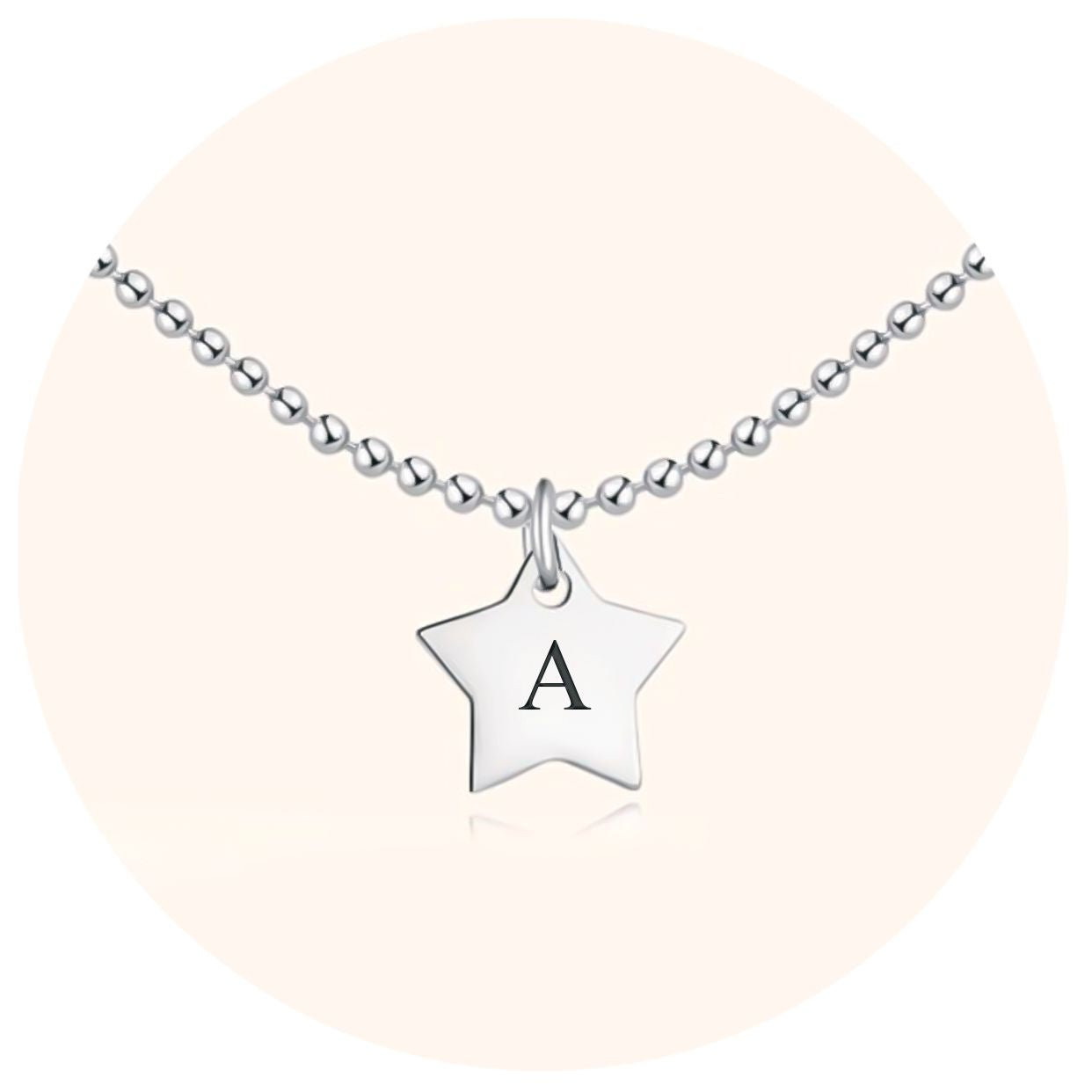 "Five Star" Necklace ~ Personalized