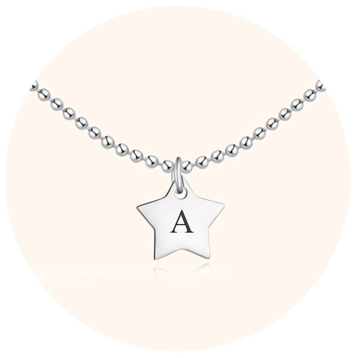 Five Star Necklace  - Personalised - SophiaJewels