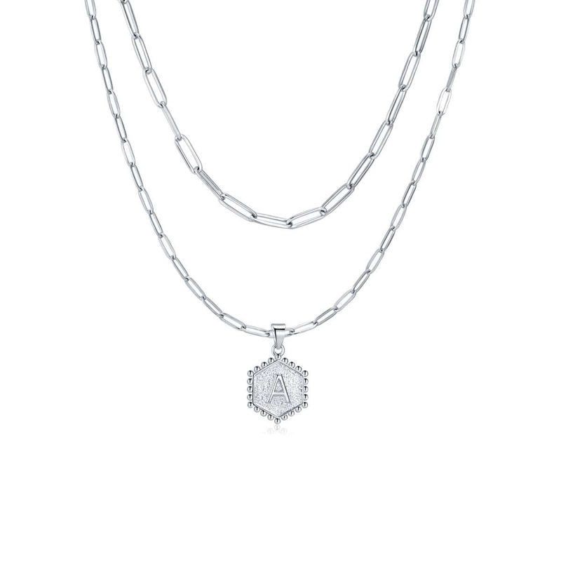 Initial Chains Necklace