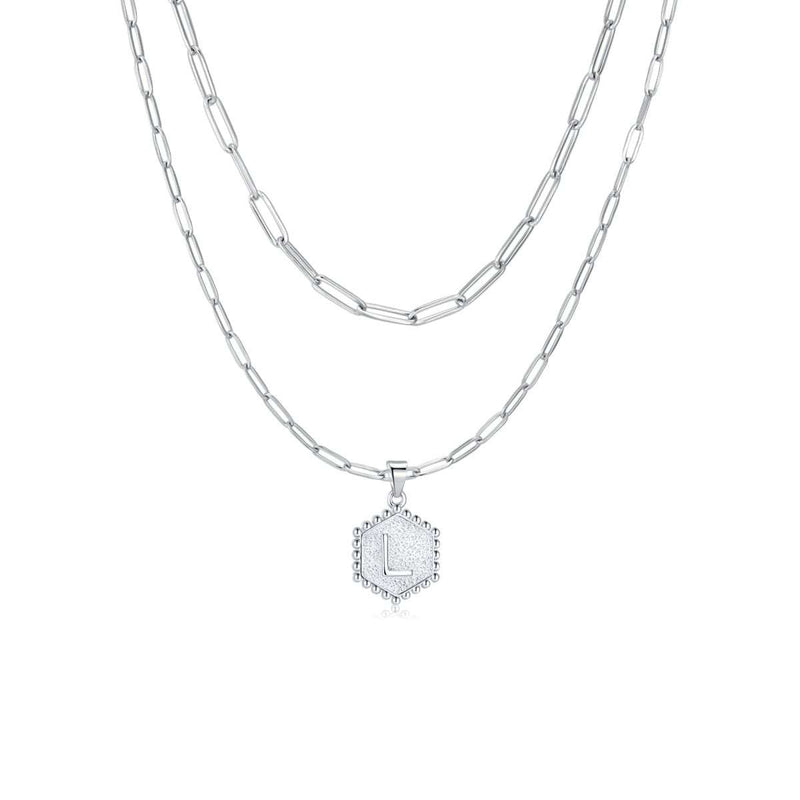Initial Chains Necklace