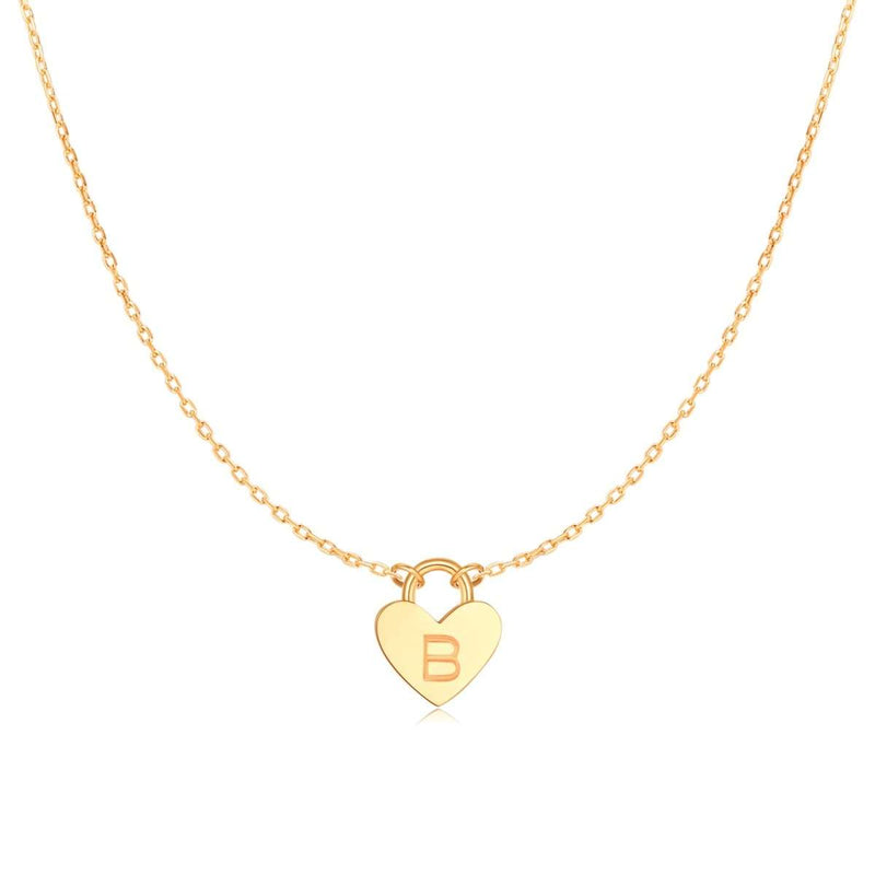 Initial Heart Necklace