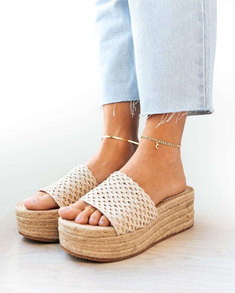 Initials Anklet