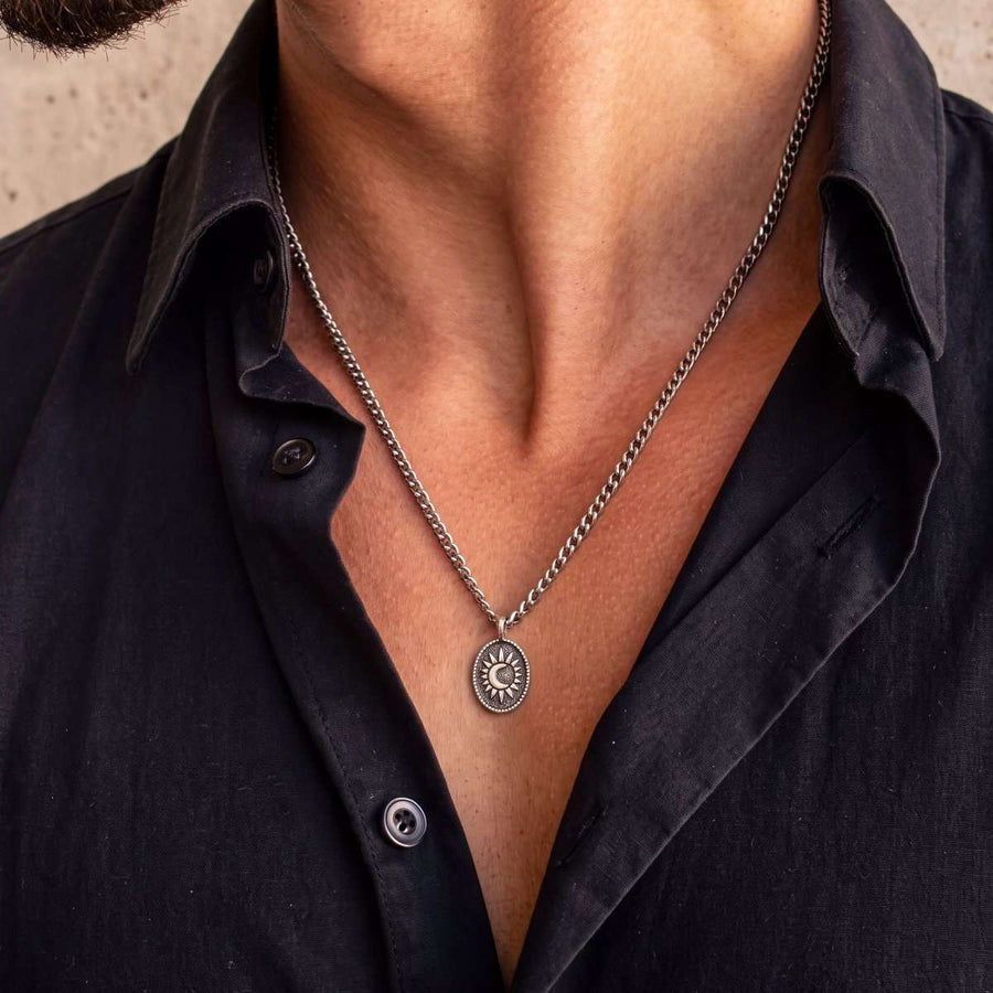 Island BRAVE Men's Necklace - SophiaJewels · worn