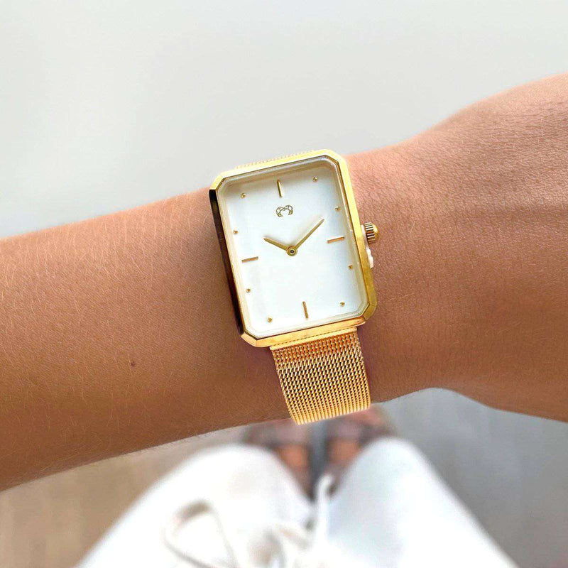 Kapten Watch ~ GoldWhite