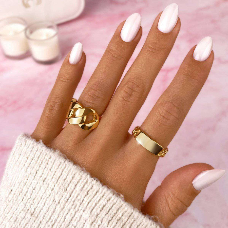 Link Ring - SophiaJewels · worn