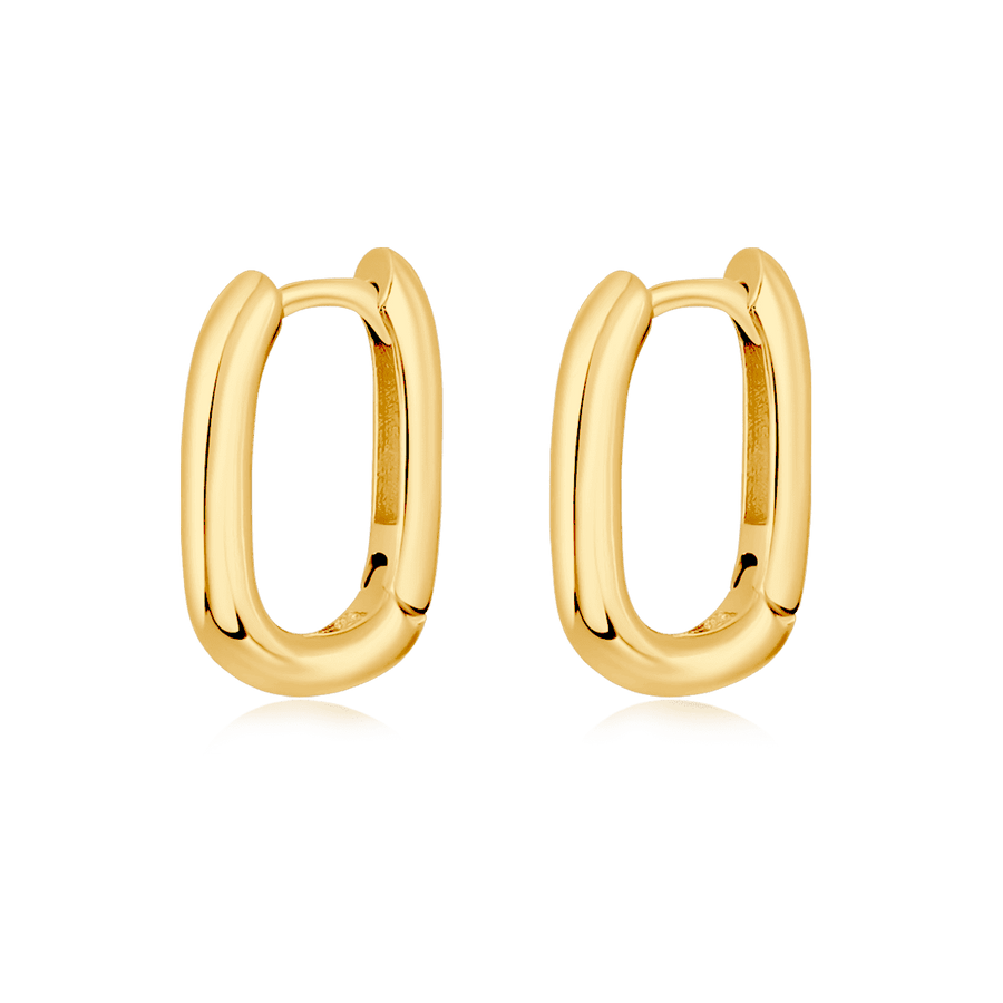 Link Shape Earrings - SophiaJewels