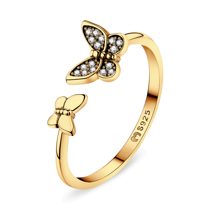 Little Butterflies Ring - SophiaJewels