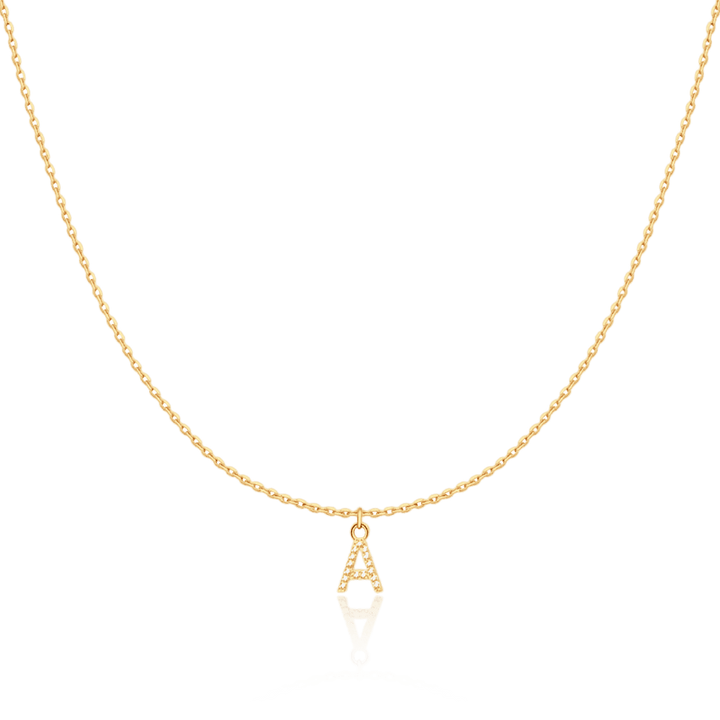 Little Initial Necklace