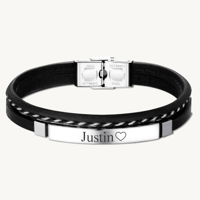 Lord BRAVE Men's Bracelet  - Personalised