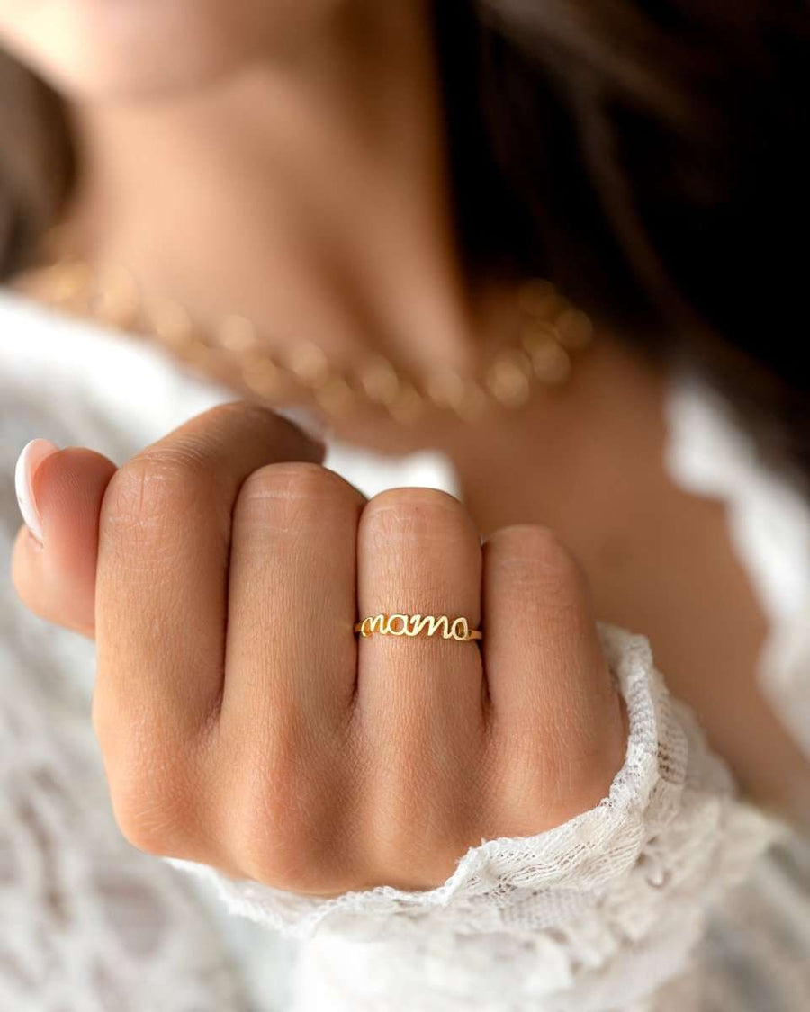 Mama Ring - SophiaJewels · worn