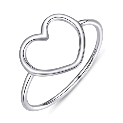 Minimalist Heart Ring