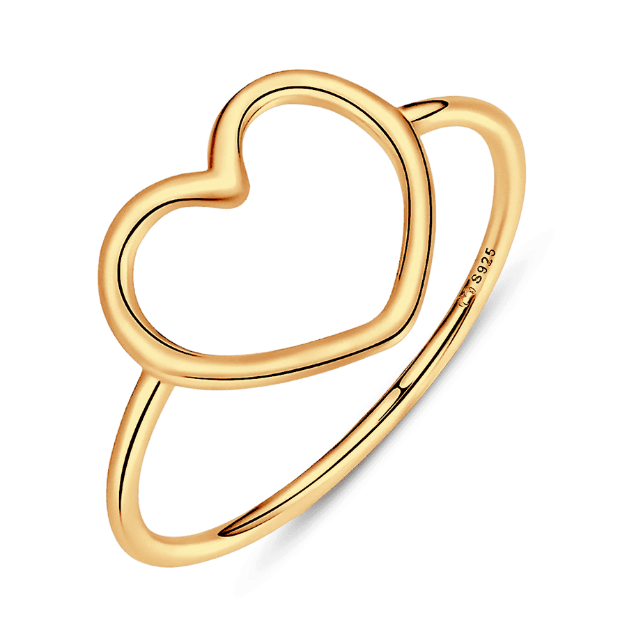 Minimalist Heart Ring - SophiaJewels