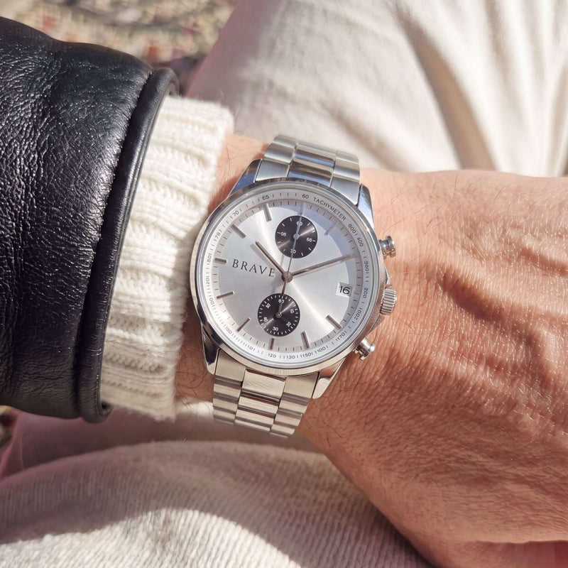 Monarch ~ Silver Watch BRAVE