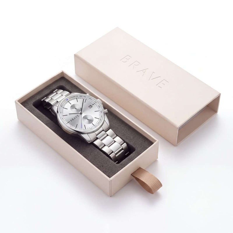 Monarch ~ Silver Watch BRAVE