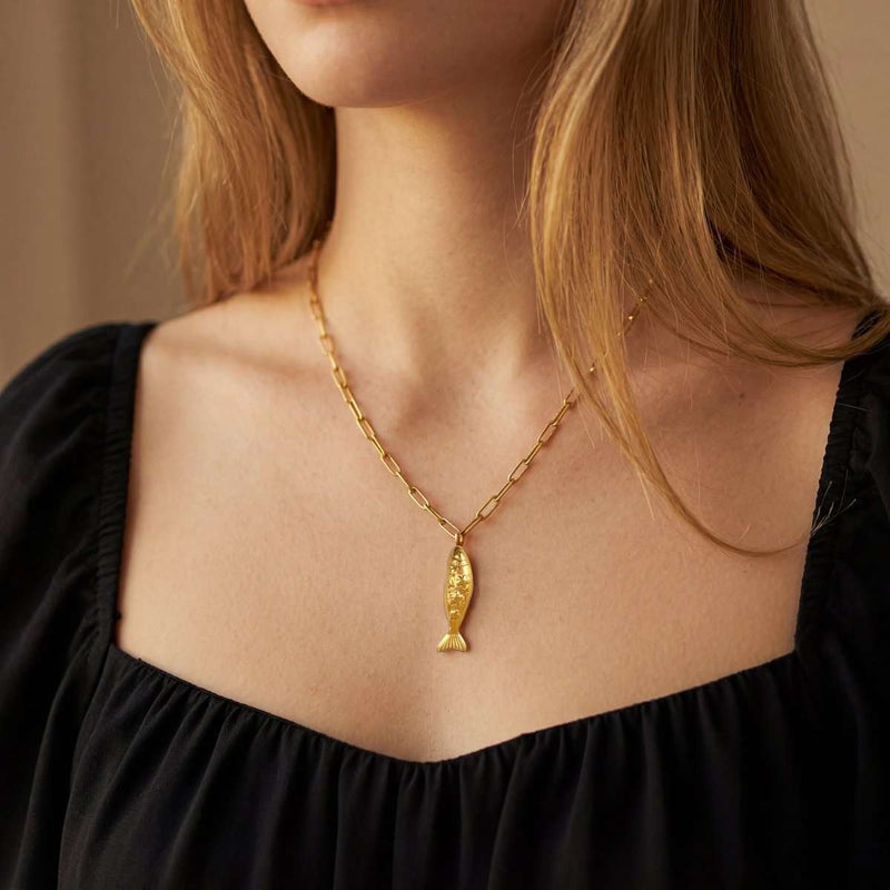Nautical Fish Necklace