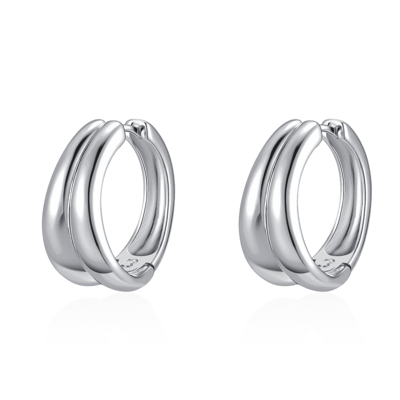 Pair Hoop Earrings
