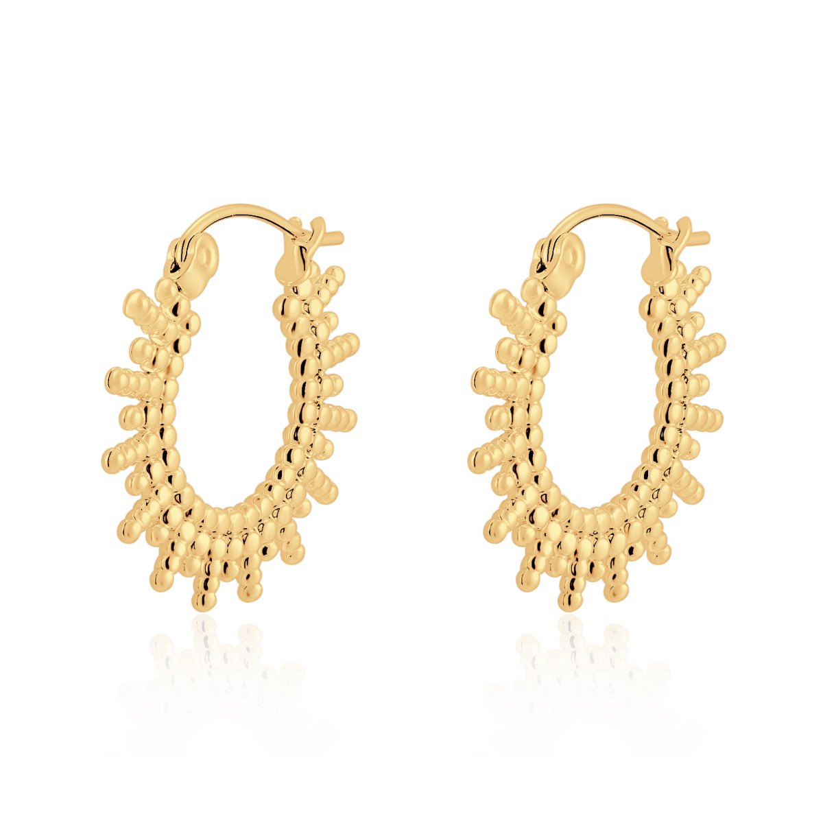 Sunny Hoop Earrings - SophiaJewels