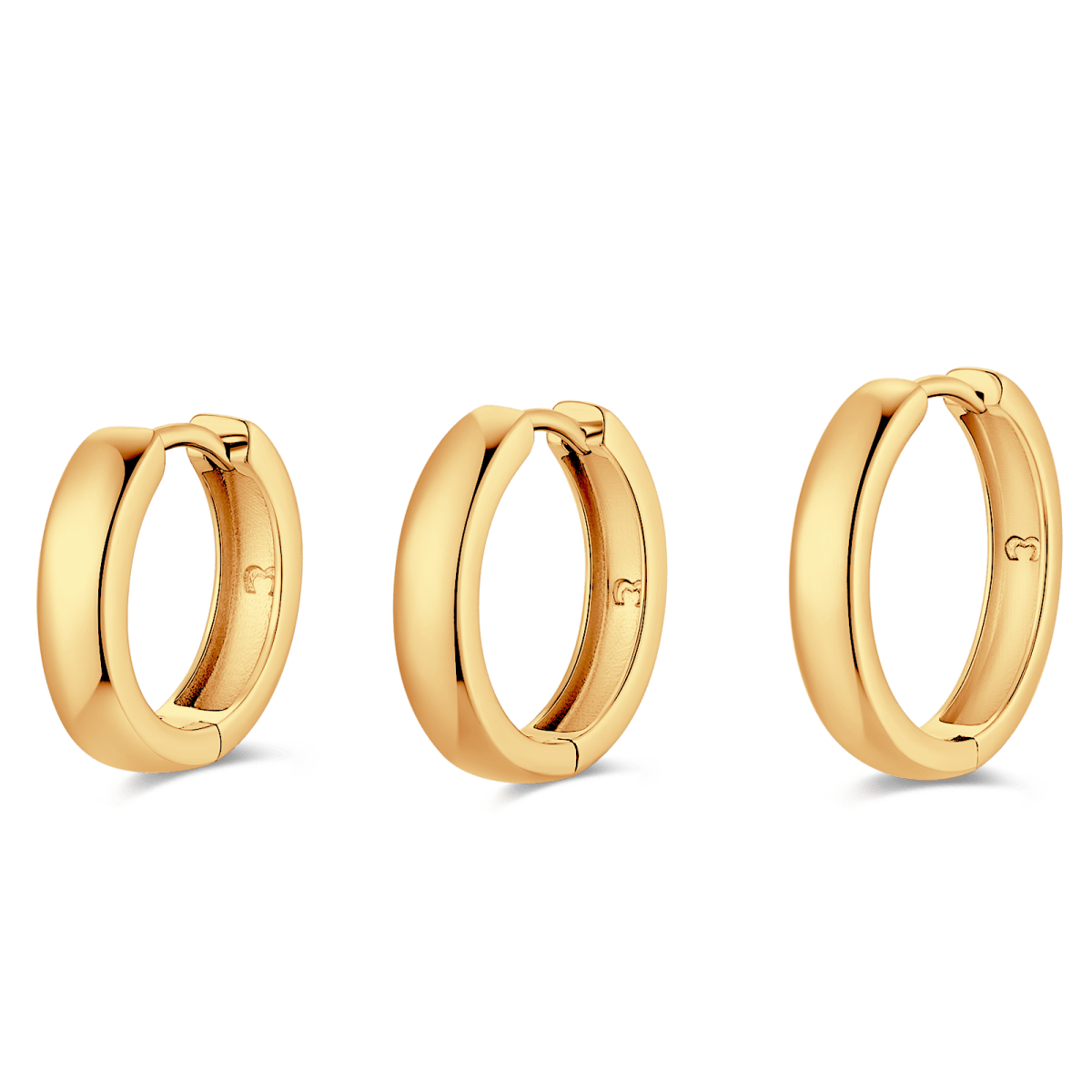 Hoops Triad Earrings