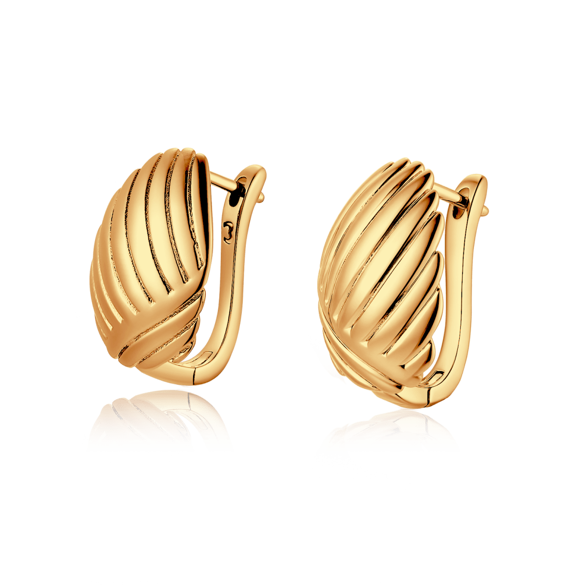 Fan Shell Earrings