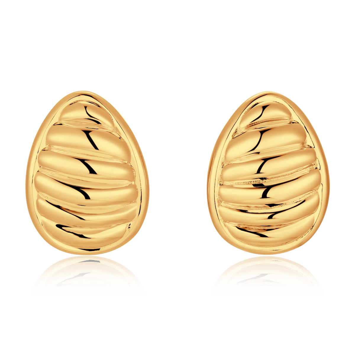 Oval Drop Earrings