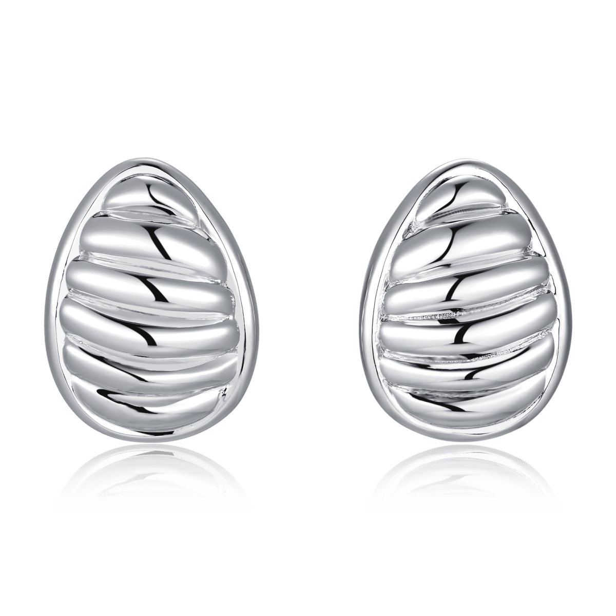 Oval Drop Earrings