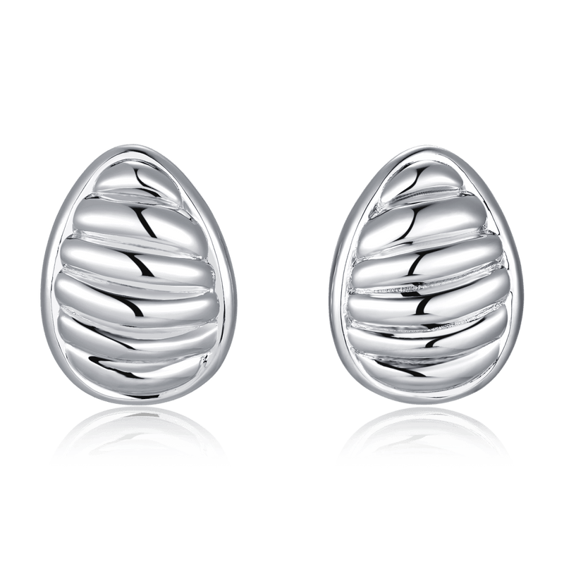 Oval Drop Earrings