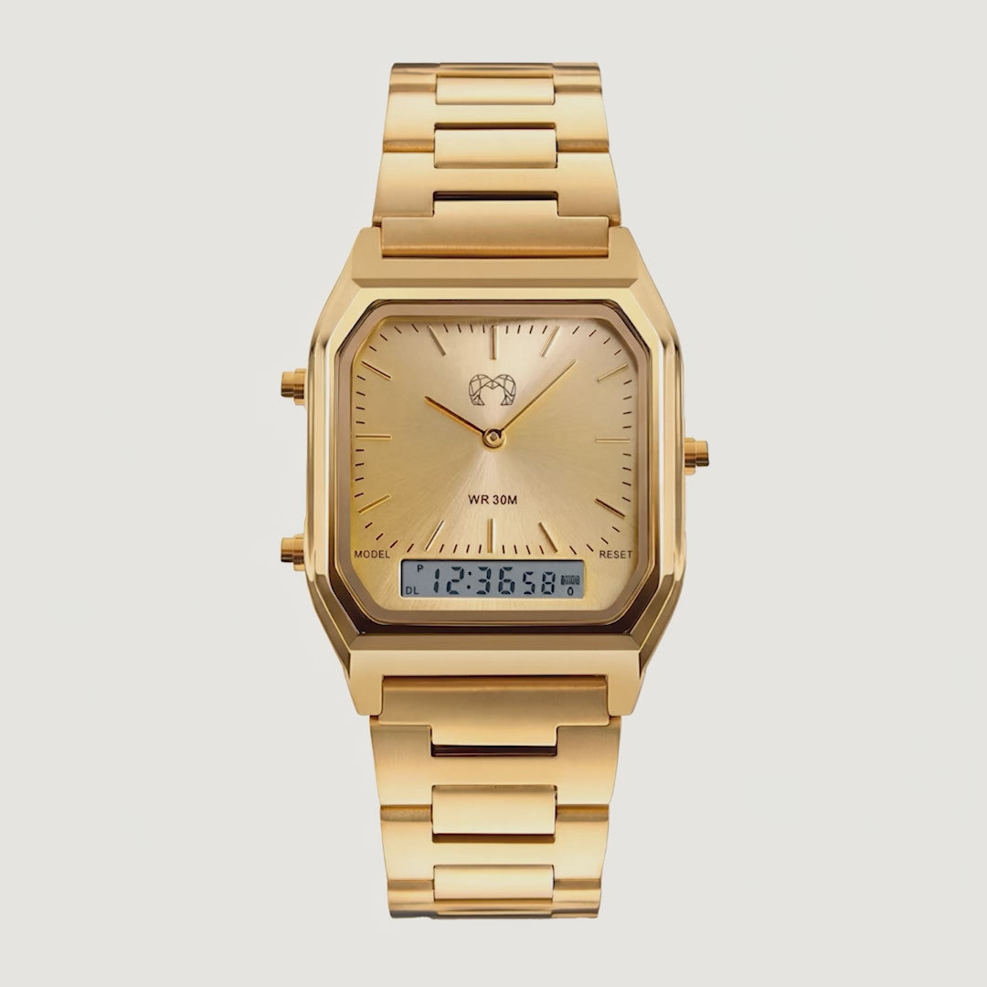 Vintage Retro Watch ~ GoldPassion