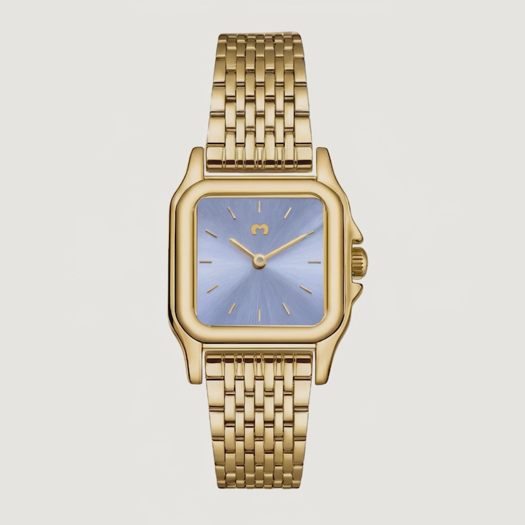 Hampton Watch ~ Gold-Blue