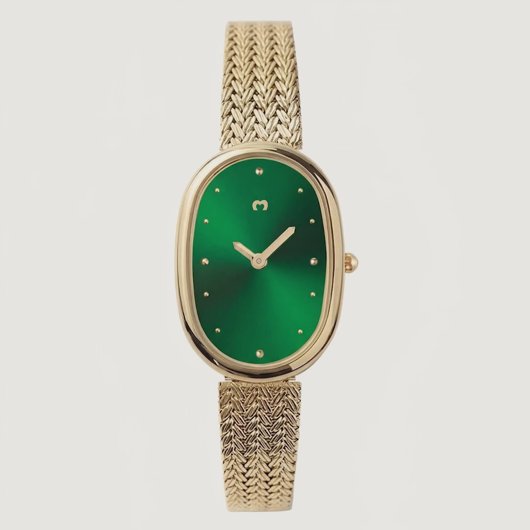 Vintage Royal Watch ~ GoldGreen
