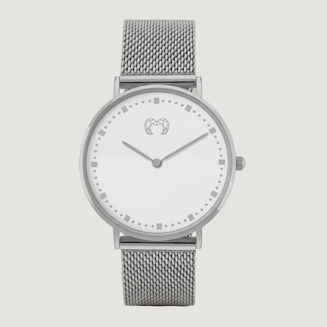Juliet Watch ~ SilverWhite