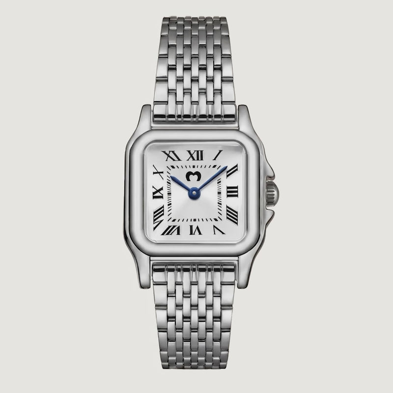 Europe Watch ~ Silver-White