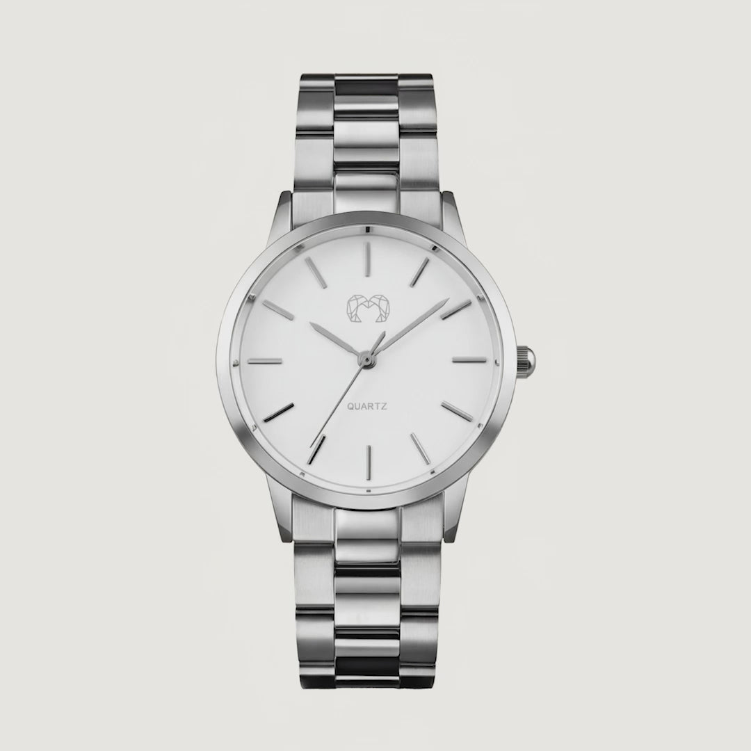 California Watch ~ SilverWhite