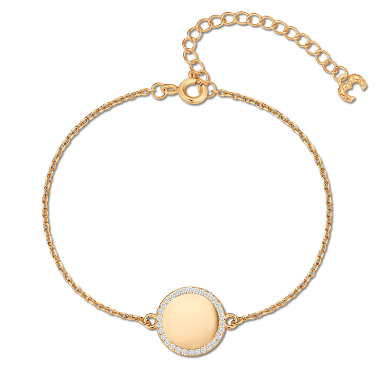 Crystalline Contour Bracelet - Personalized - SophiaJewels