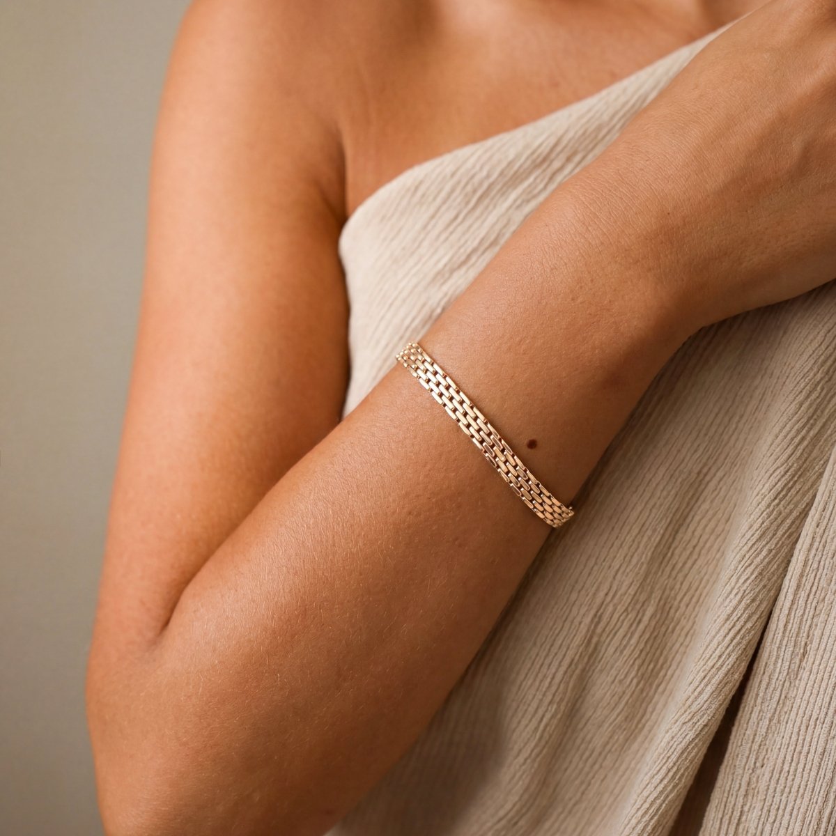 Braided Strands Bracelet