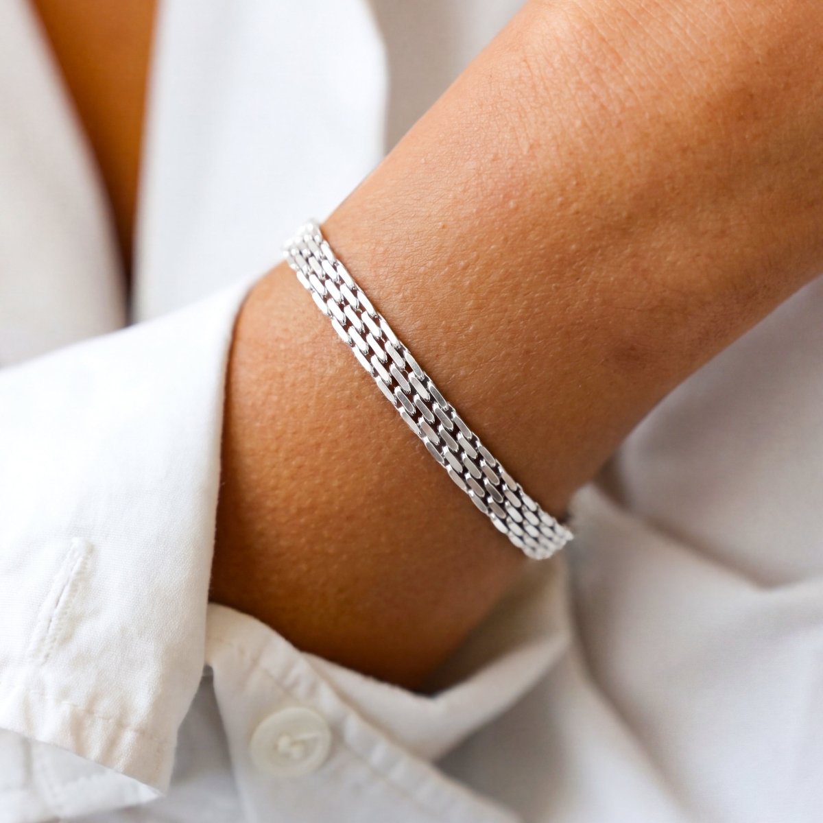 Braided Strands Bracelet